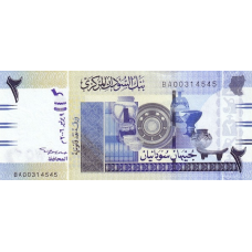 P65 Sudan - 2 Pounds Year 2006